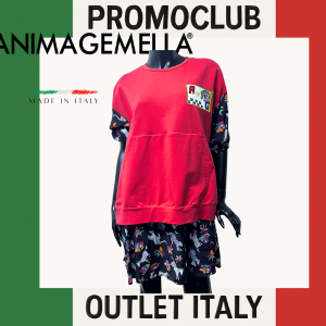 Суичър Anima Gemella, 95% памук, 5% еластан,размер  S, Италия